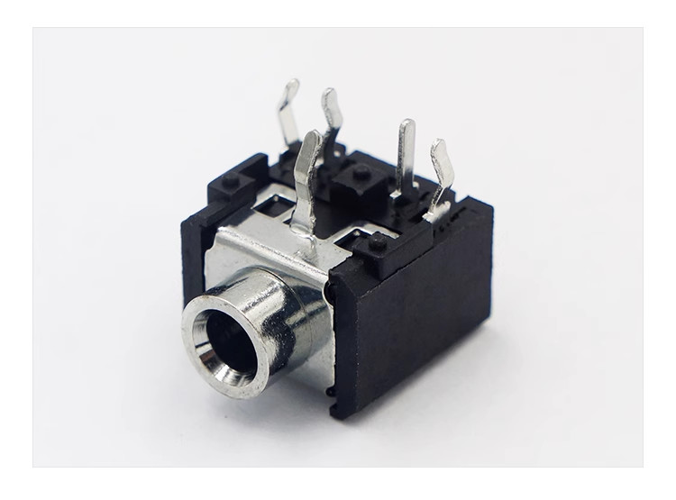 PJ-306 3.5MM Headphone jack Metal Copper Head Color Customized Audio Jack DIP