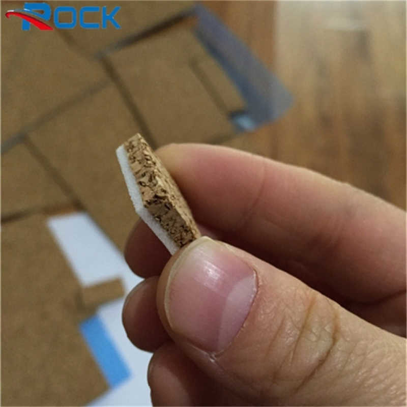 Square Sticky Cork Pads Roll For Glass Storage And Transportation