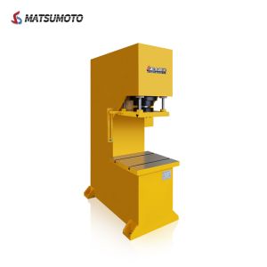 China 100tons Single Arm Hydraulic Press Machine C Frame Metal Forming Device on sale