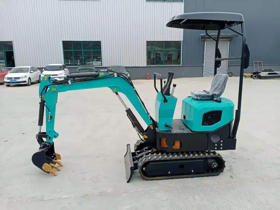Heavy Duty Crawler Mini Excavator 1 Ton Featuring Japan Kubota Engine