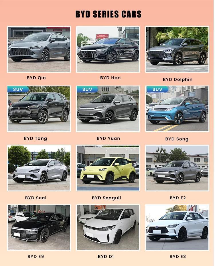 Byd 2022 Tang Dm-P 215km 4WD Flagship Hybrid Car Electric Cars Made in China Electric Vehicles Han Tang Yuan Dolphin
