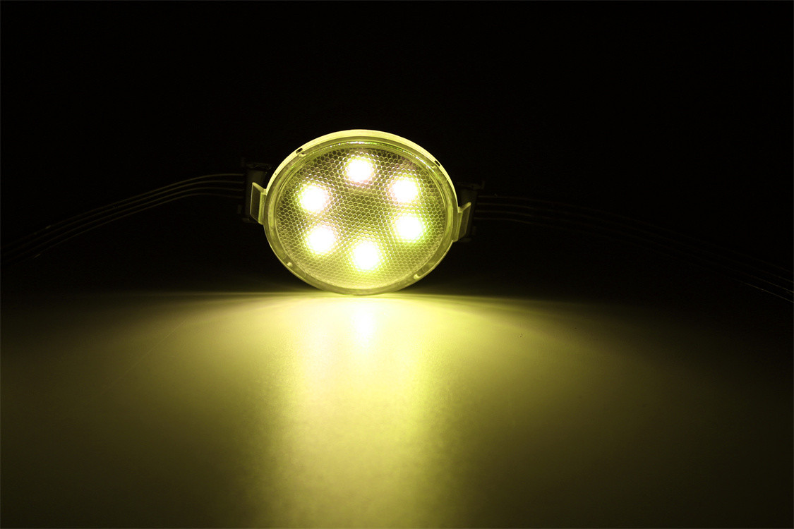 Building Advertisement Waterproof Ourdoor 24V 40mm RGB LED Point Light