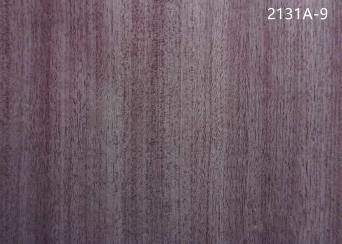 Indoor Decorative Wood Grain Transfer Paper Cherry Color anti UV