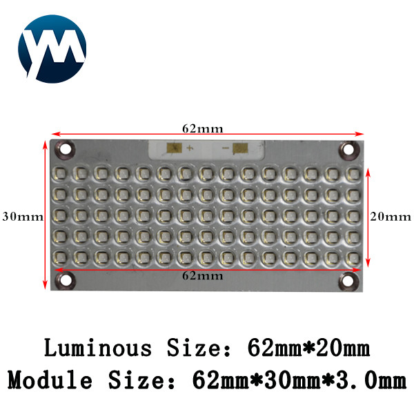 UV LED COB Module 225W High Power COB Module UV LED Curing Lamp Quartz Lens