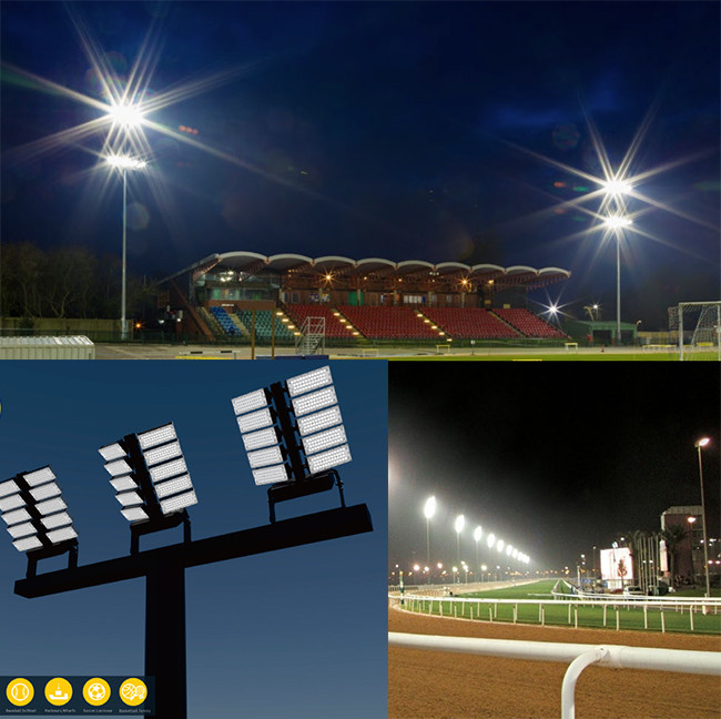 360 Degree Rotatable Modules Outdoor LED Stadium Lights 720W - 1440W IP65