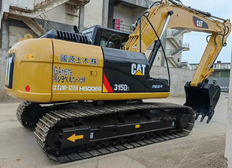 15 Ton Caterpillar Used Excavators CAT315 Medium Construction Machinery Digger for Building