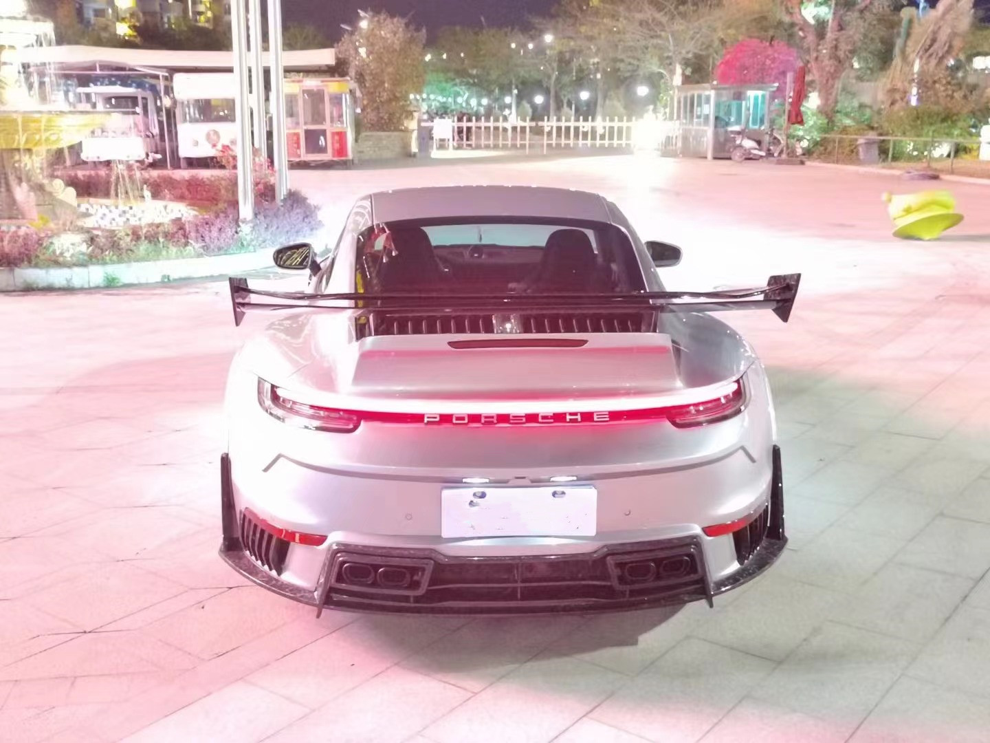 For Porsche 911 992 Carbon Fiber Body Kit 992 Upgraded MIW-style Front and Rear Bumper Spoiler Hood Wide-body Kit