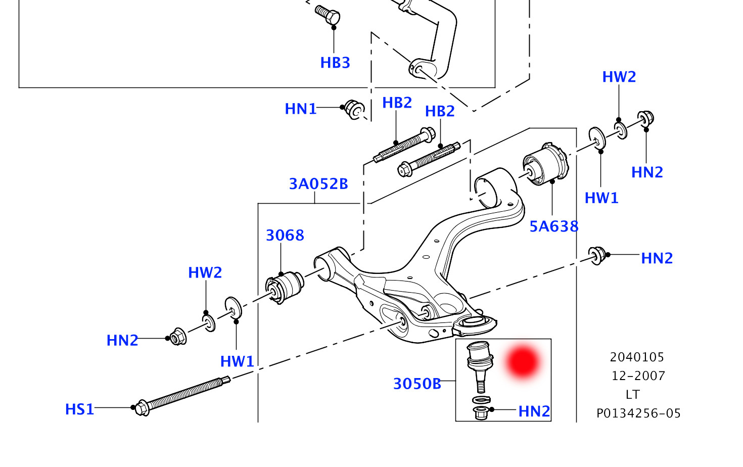 RBK500300 RBK500230 RBK500180 Ball Joint For LAND ROVER DISCOVERY IV