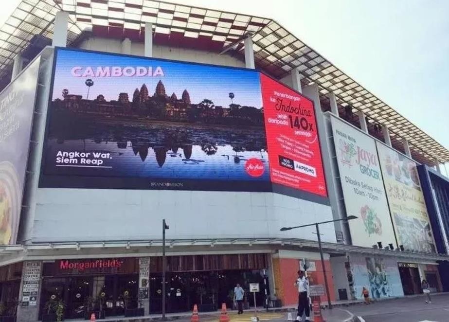 Customized Shape 4mm SMD1921 Outdoor Advertising Billboard Big Led Display
