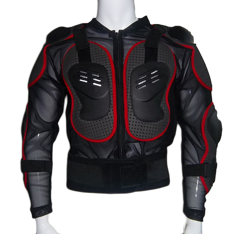 Full Body Motorcycle Armor Motocross Armor racing body protector motorcycle red black color M L XL XXL XXXL size