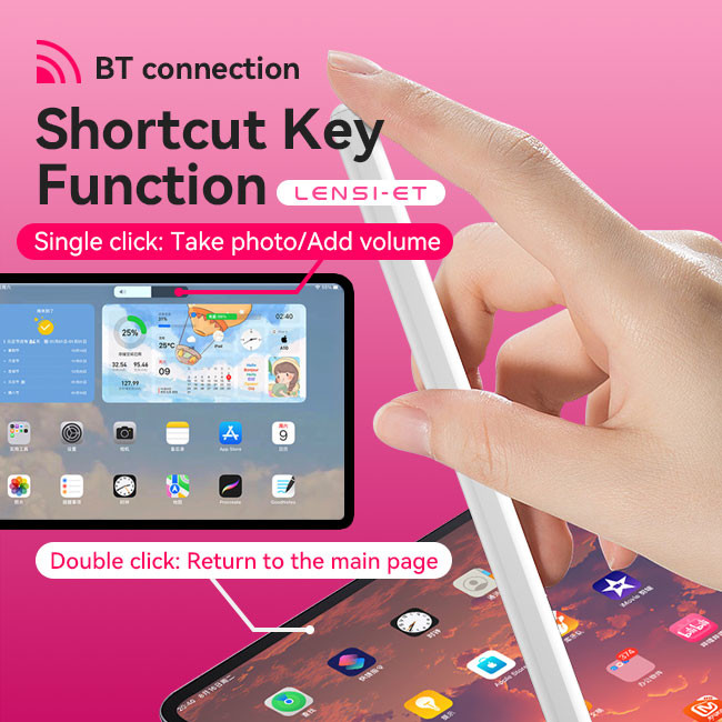 Ce Rohs Fcc Wireless Stylus Pen Fast Chgarging Anti Mistouch Windows Touch Screen Pen
