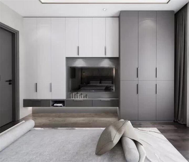 classic color high gloss PET mdf for kitchen cabinet panel