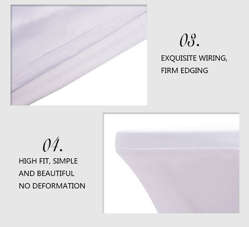 2019 Coloured Universal Spandex Lycra Banquet Chair Cover Stretch Elastic for Wedding Party decoration