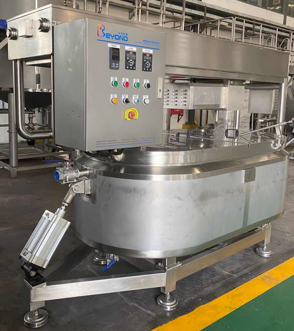Pasteurized US316 500L Dairy Cheese Making Equipment