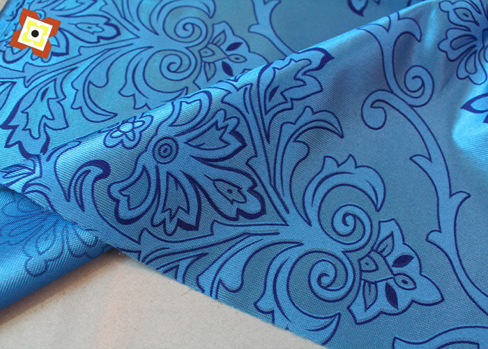 Bedding Silk Embossed Jacquard Satin Fabric For Mattress Cover Upholstery Home Textile Soft Touch