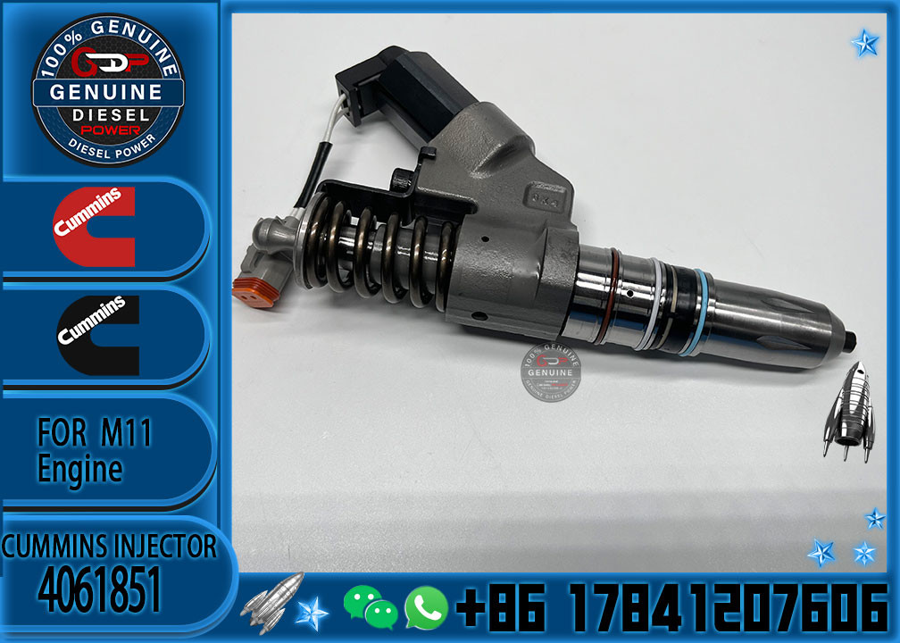 4307547 4061851 Ism11 Qsm11 Engine Fuel Injector For Excavator Diesel Engine Parts For Sale