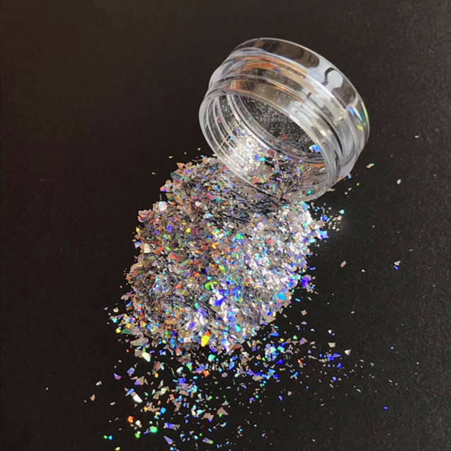 Custom Festival Beauty Makeup Industrial Printing Glitter with Environmentally Friendly and Degradable Solvent Resistance