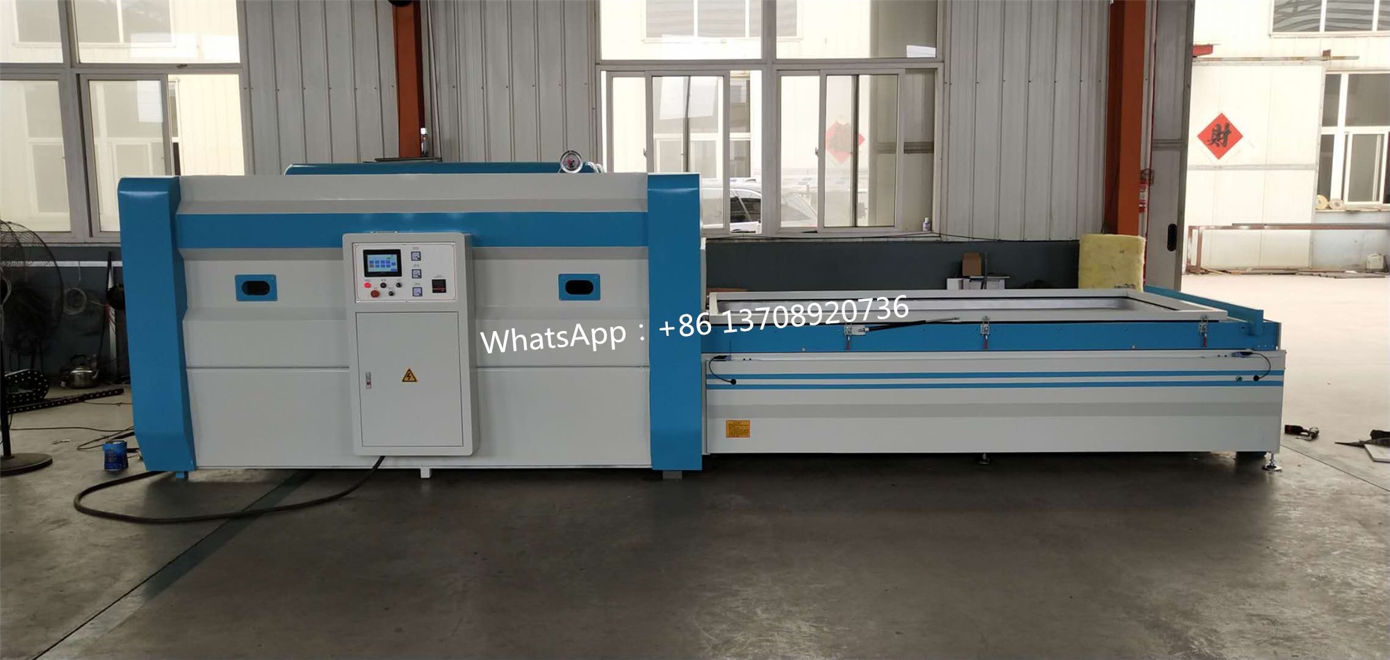 Door cabinet pvc vacuum membrane press machine 2300A-2Z