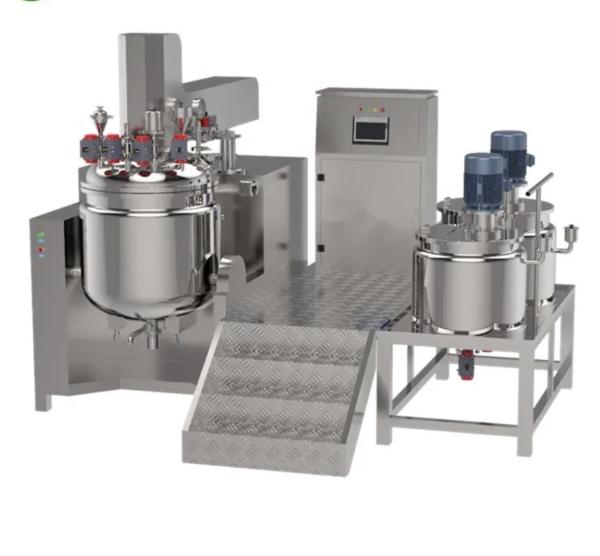 Stainless Steel Cosmetic Ointment Vacuum Homogenizer Cream Mixer Emulsifying