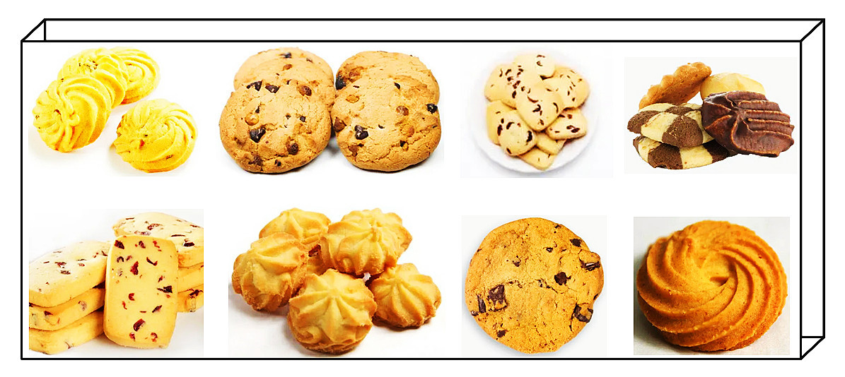 PD400 CE Certification Hot Sale Wire Cutting Cookies Making Machine Customized Cookie Machine China Factory Supplier