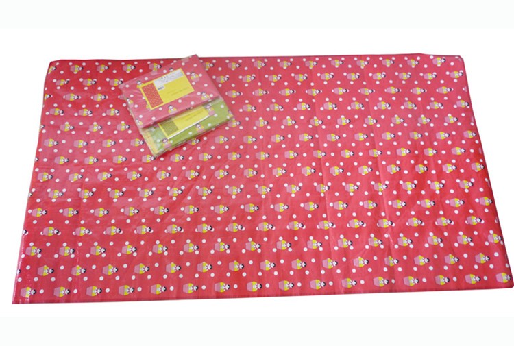OEM Custom Printed picnic camping plastic straw mats/foldable picnic blanket