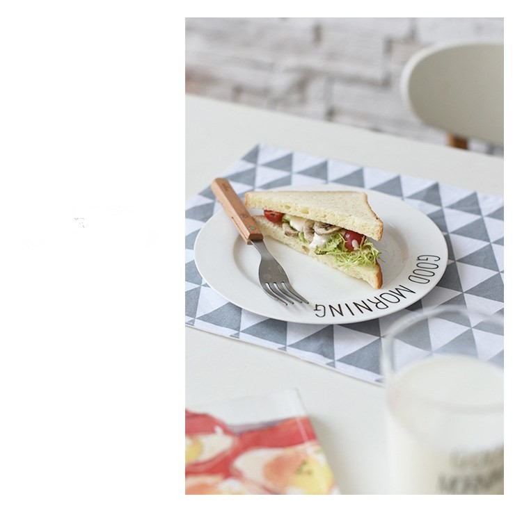 Exquisite Fast Absorbent Cotton Table Cloth 100% Bamboo Fiber