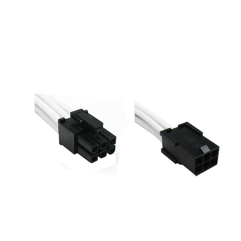6 Pin PCIE Graphics Card GPU Power Supply PSU Extension Cable