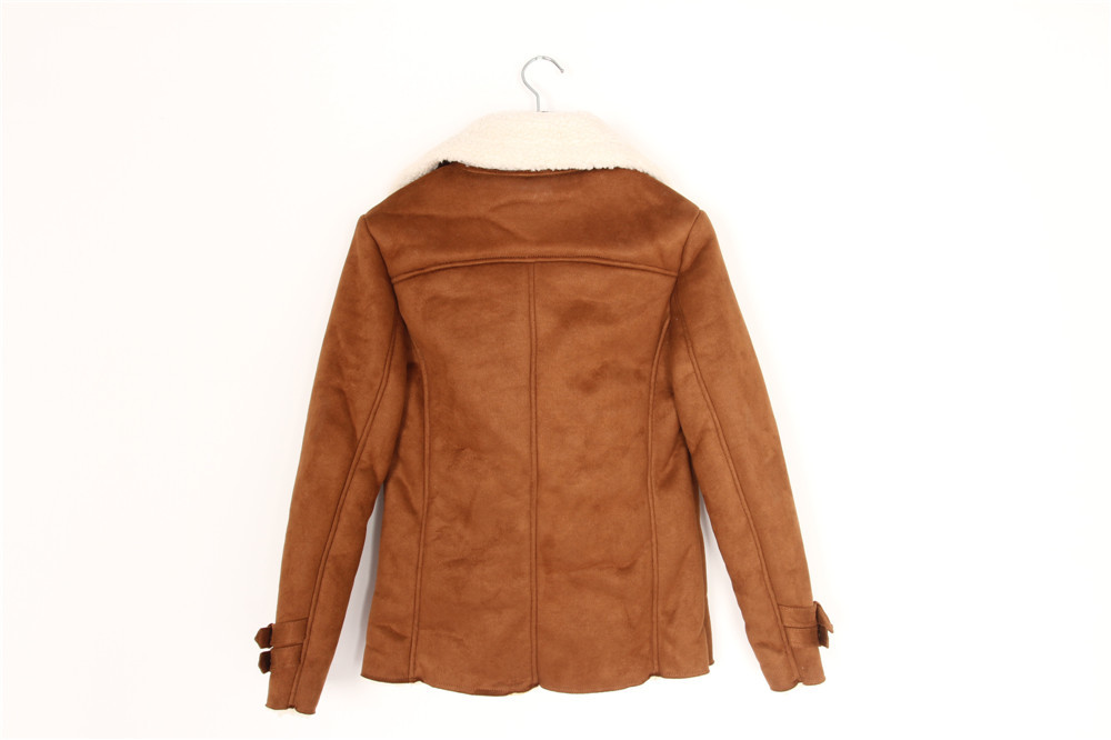 Lady's Sueded Sherpa coats, Women's sueded jacket , very cool quality, stocks