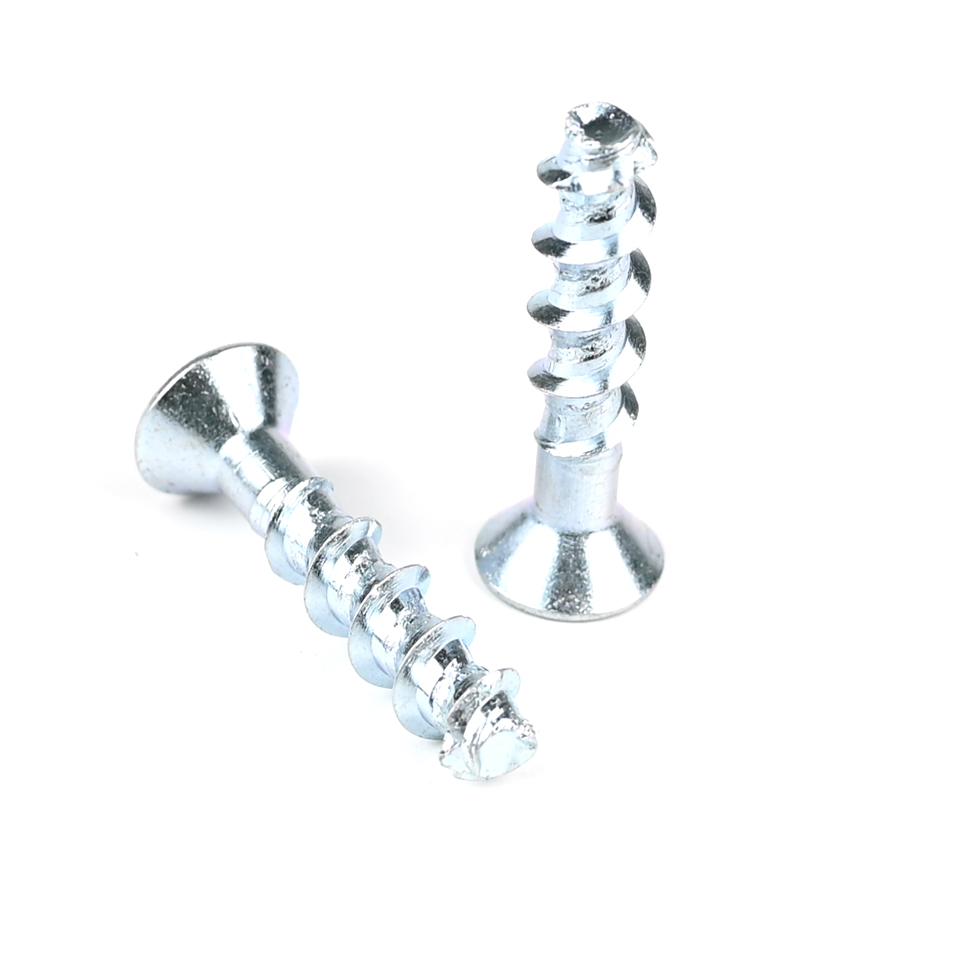 Zinc Plating Hex Socket Flat Head Concrete Screw Anchor Self Drilling Anchor M6 40mm