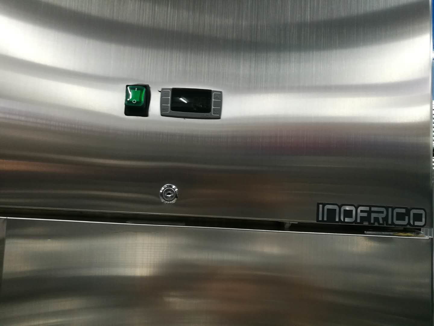 Single Door Gastronorm Chiller Commercial Refrigerator Freezer Imported Embraco Compressor Air Cooled System