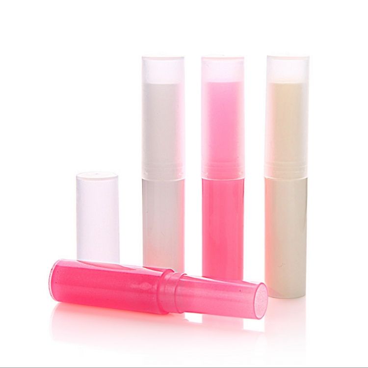 Empty Cosmetic Packaging Lip Gloss Tubes Plastic Liquid Container With Brush