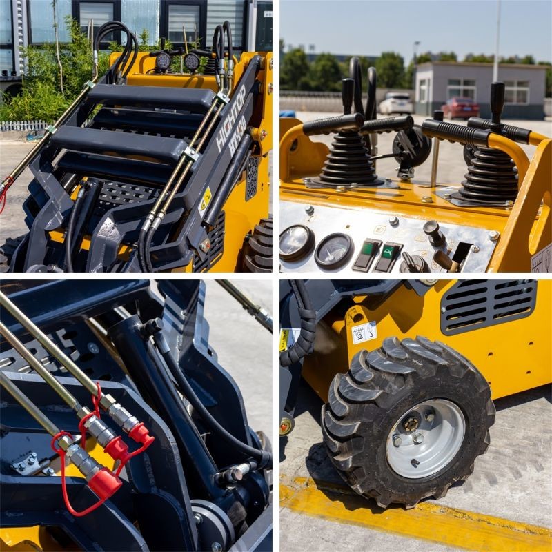Digging Post Holes Compact Track Loader Maximum Discharge Height 2200mm