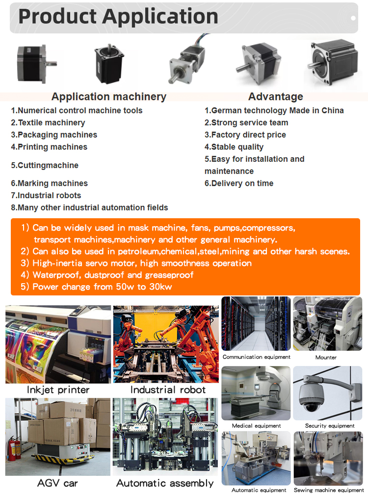 Diameter 5mm Hybrid Servo Stepper Motor 24V 48V 2 Phase Closed Loop