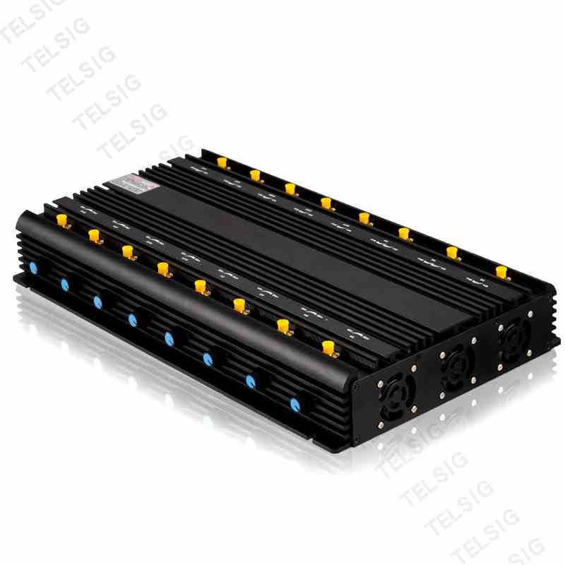 16 Channels Wireless Signal Jammer High Power For Archaeological Study