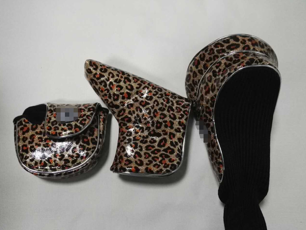 club covers , Golf headcover , golf head cover , putter cover,golf club cover with putter