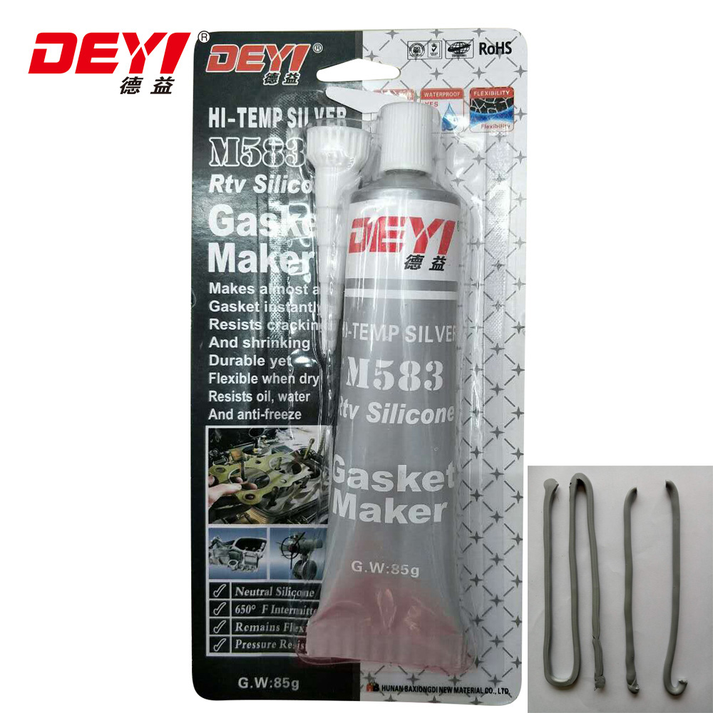 High Temperature Resistance Silicone RTV Gasket Maker Sealant For Metering Equipment