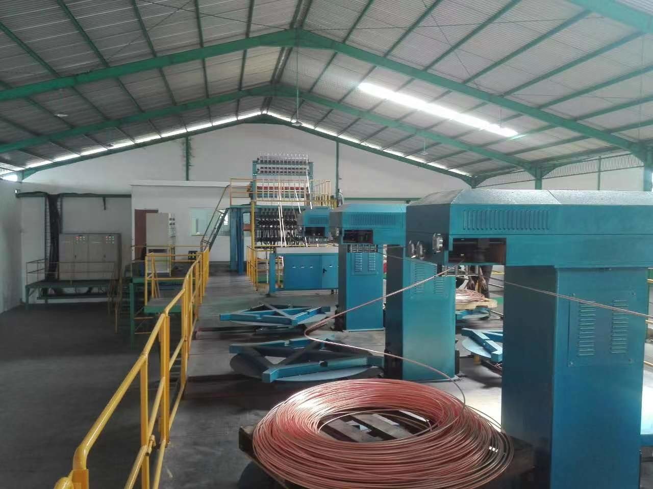 Continuous Upcast Copper Rod Machine 8000 Tons For PVC Cable