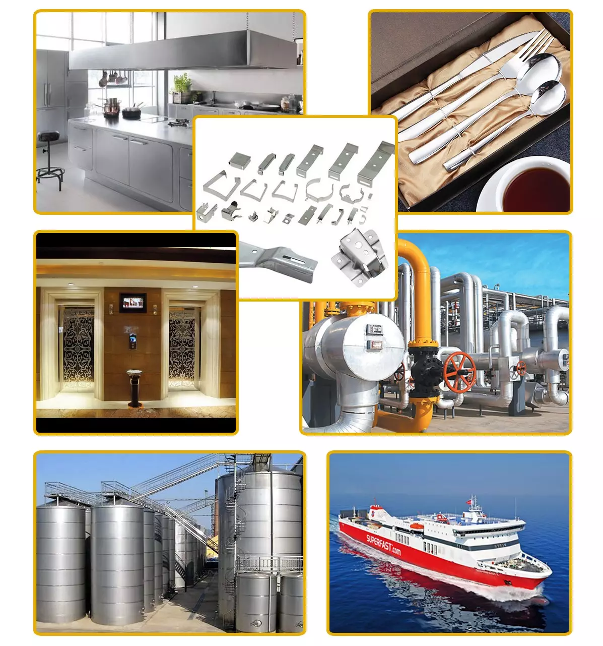High Weldabilit Elevator Hot Rolled Ferritic Stainless Steel Sheets Plate Smooth Surface 2