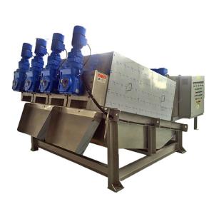 Buy cheap Domestic Wastewater Treatment Machine Automatic Screw Press Dewatering Machine product