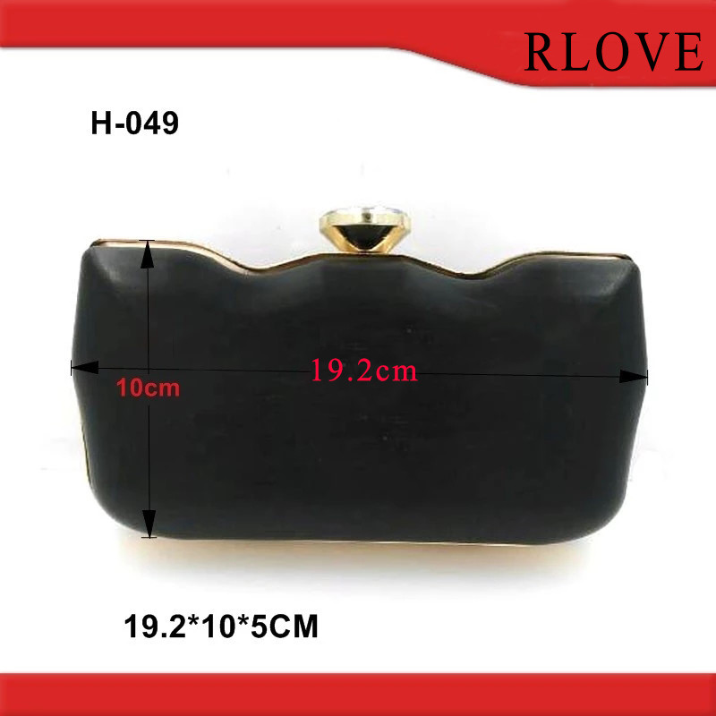 Metal bag parts material tote bag accessories box clutch frame for women handbag