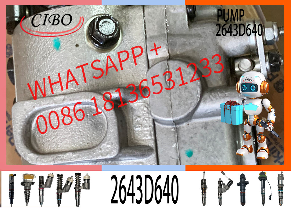 V3260F534T V3349F333T 3349F260T 2643D640 2644H032RT 4 cylinder pump fuel injection pump for engine 1104C