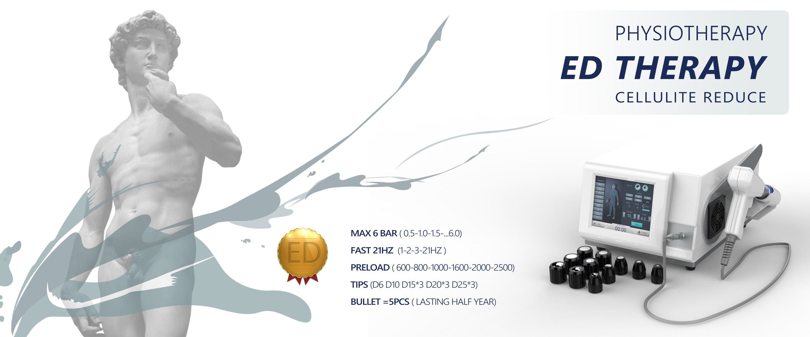 Professional Shockwave Therapy Machine ED Extracorporeal shockwave therapy for achilles tendonitis shockwave machine