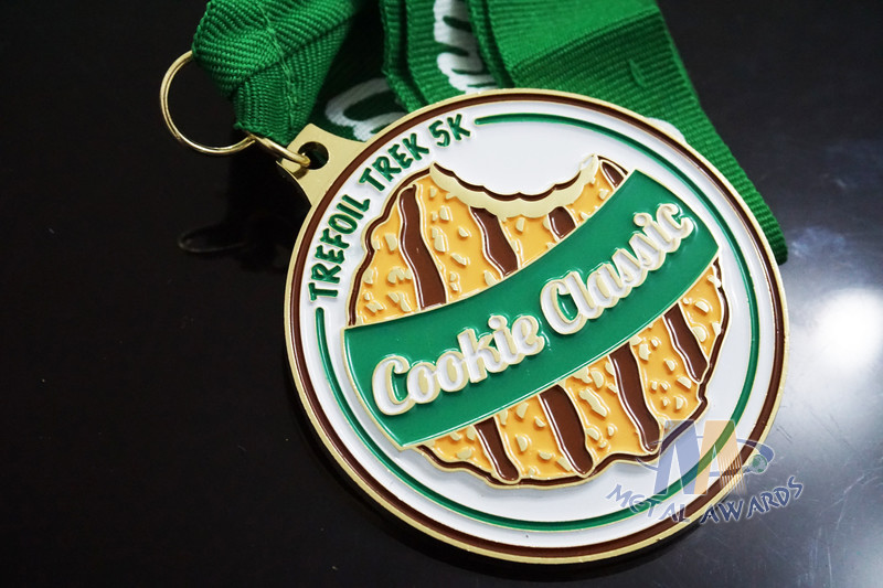 5k Or 1K Mini Marathon 3D Design Custom Sports Medals Soft Enamel Hard Enamel Filling In Medallon