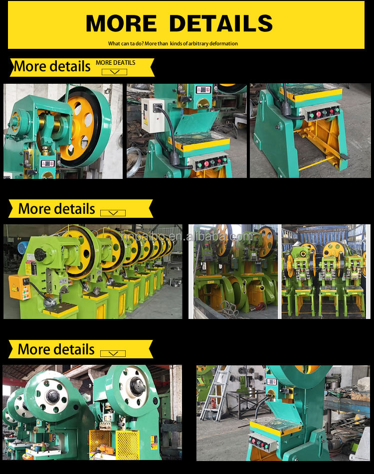 2023 High Speed Punching Mechanical Power Press Machine and Shovel Forming Parts