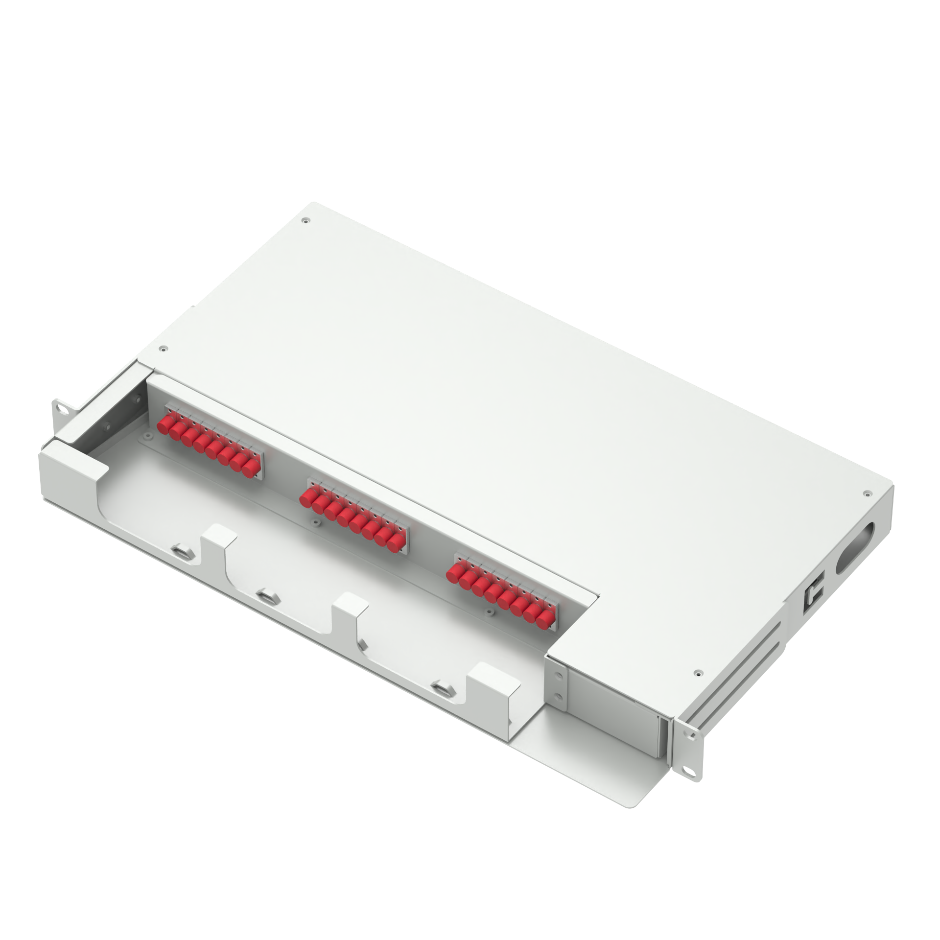 Sub Optic Distribution Frame for Best 24 Cores FC UPC Type 19 Inch Swing Patch Panel