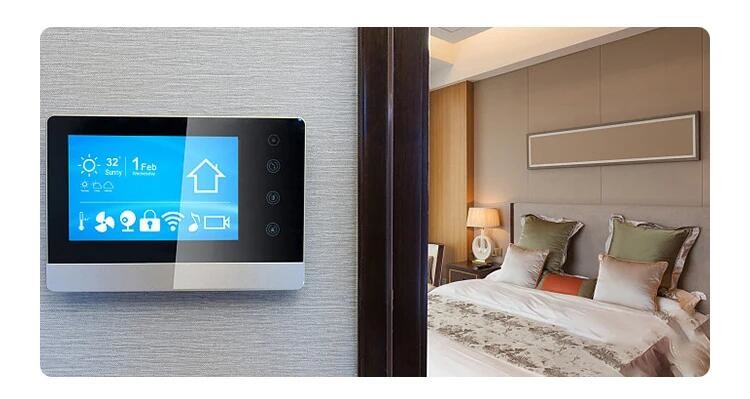 12.1 inch 1024x768 IPS Industrial TFT LCD Display 650 cd/m2 For Industrial Application