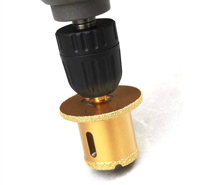 Round Chamfer Diamond Drill Core Bit For Granite 73mm 78mm