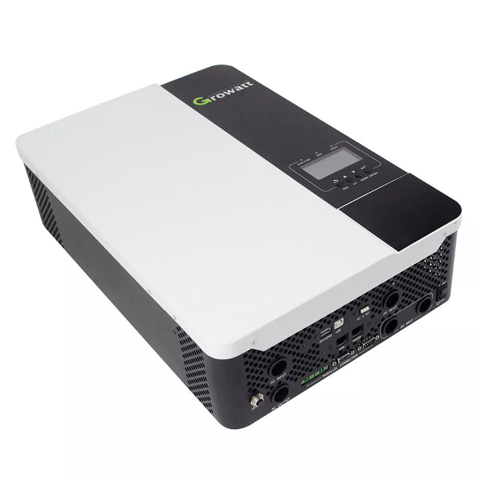 120v 240v Growatt Off Grid Solar Inverter 5KW Inverter Split Phase SPF 5000 ES