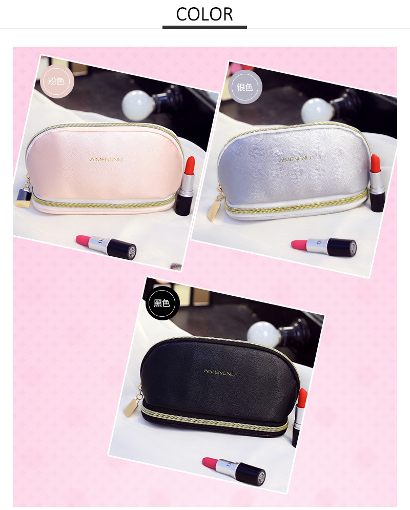 Multi-Function Travel Make Up Bags Women PU Cosmetic Bag Case