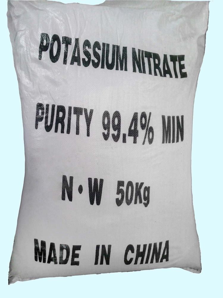 potassium nitrate KNO3 Transparent colorless or white powder Widely used in various fields